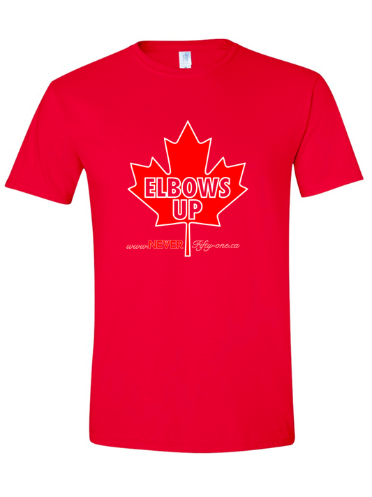 Elbows Up 2 Red T-Shirt