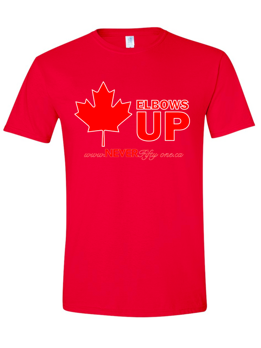 Elbows Up 4 Red T-Shirt