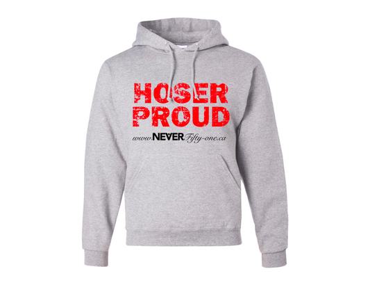 Hoser Proud Hoodie Grey