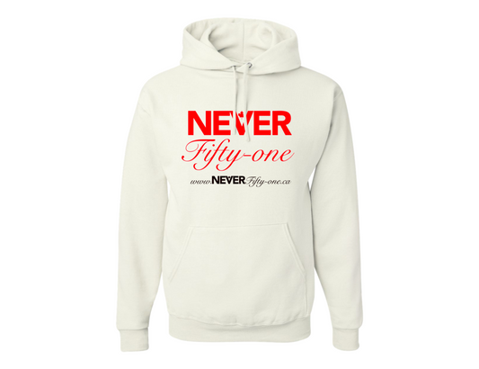 NEVER Fifty-one Hoodie White