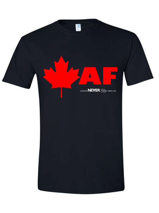 Canadian AF Black T-Shirt