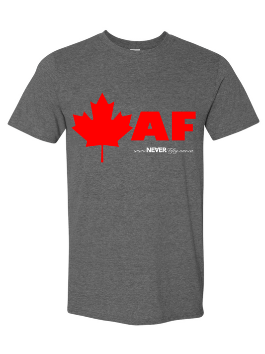 Canadian AF Grey T-Shirt