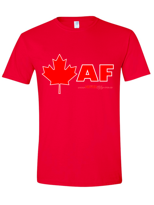Canadian AF Red T-Shirt