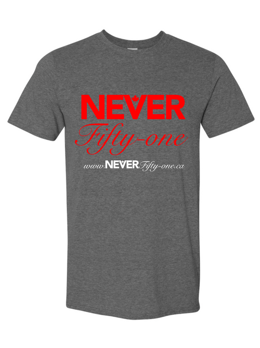 NEVER Fifty-One Grey T-Shirt