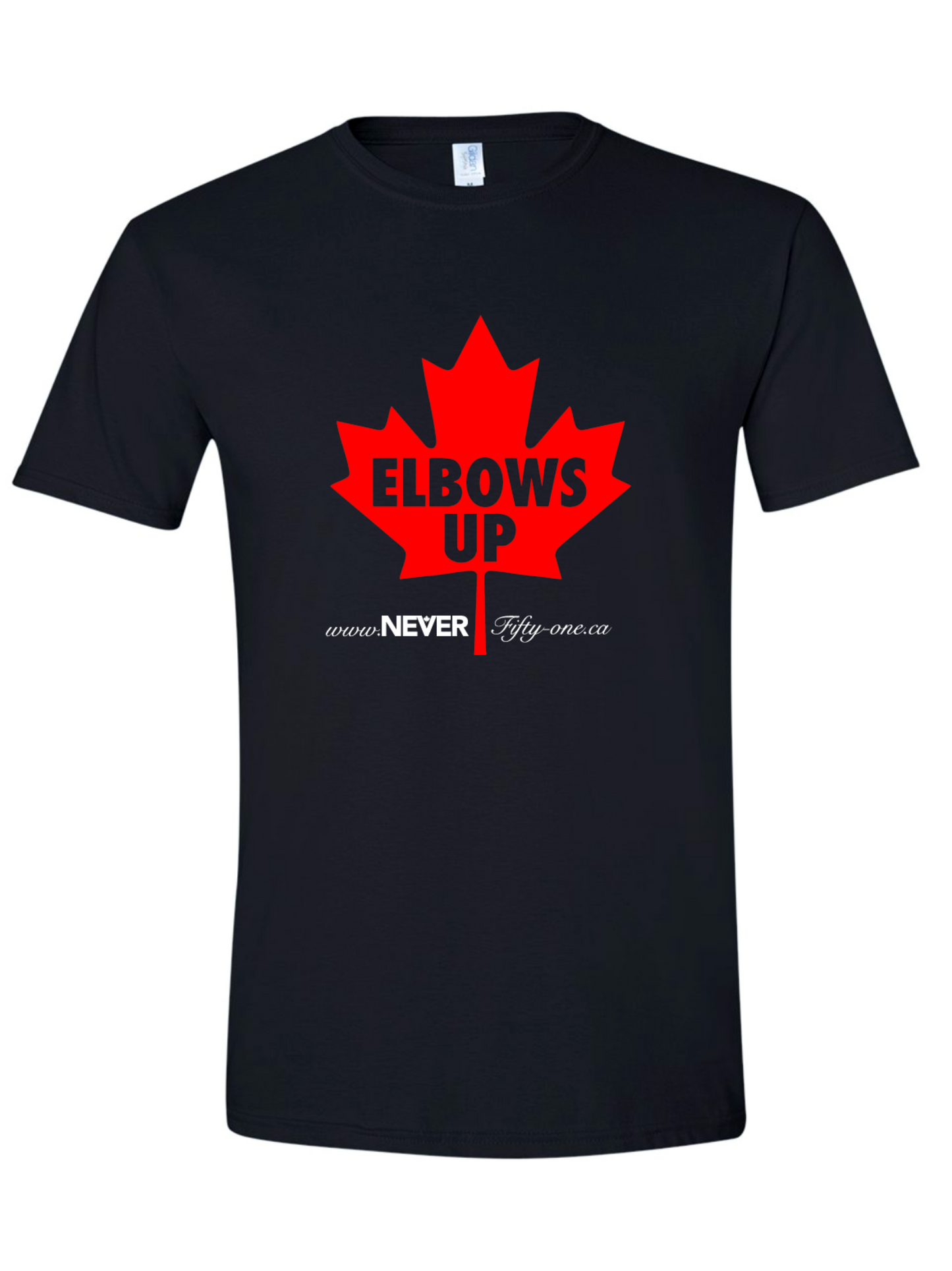 Elbows Up 2 Black T-Shirt