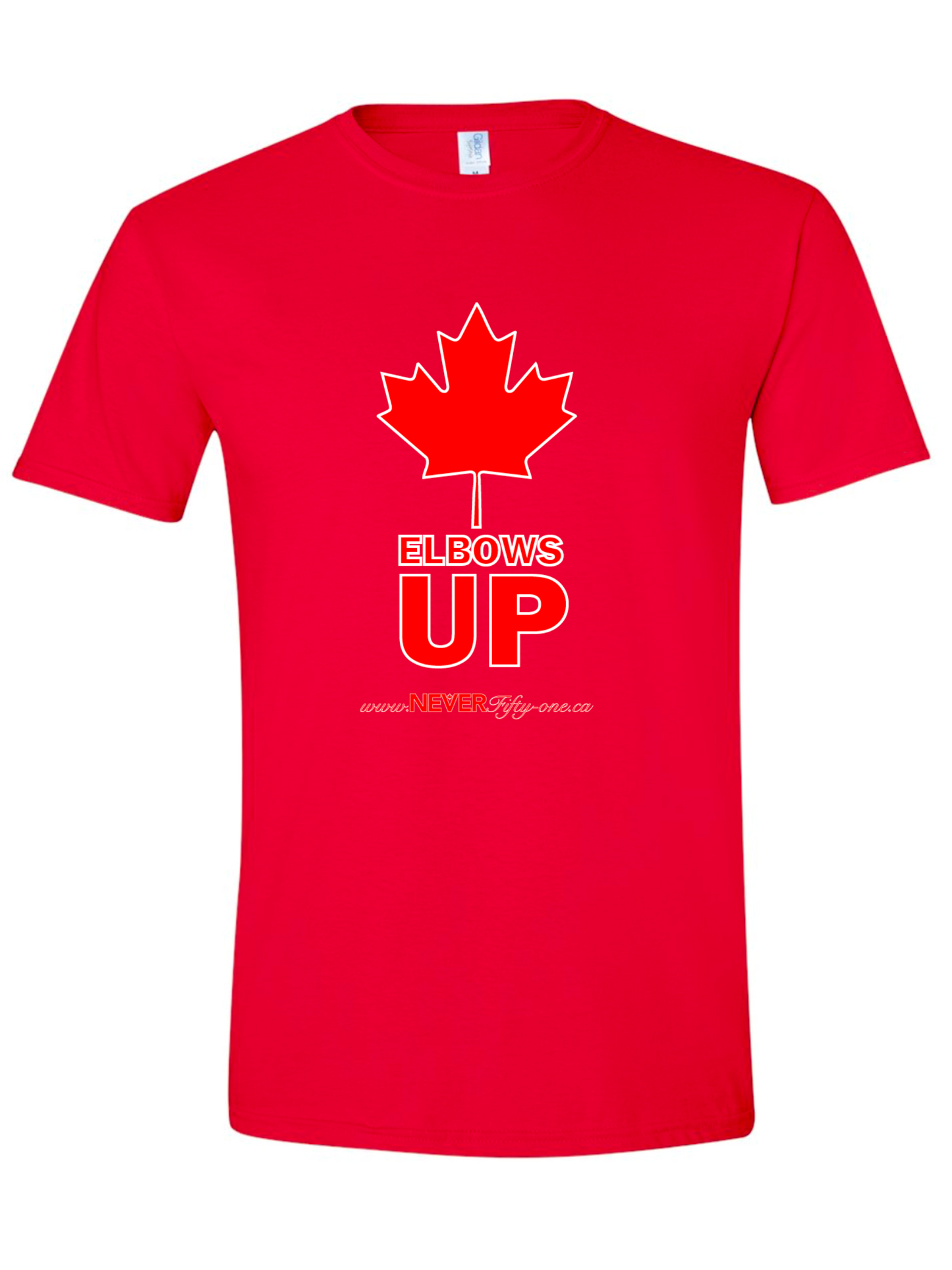 Elbows Up 3 Red T-Shirt
