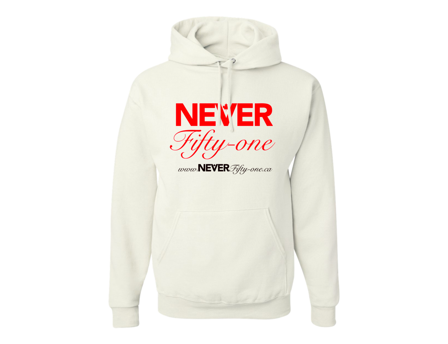 NEVER Fifty-one Hoodie White